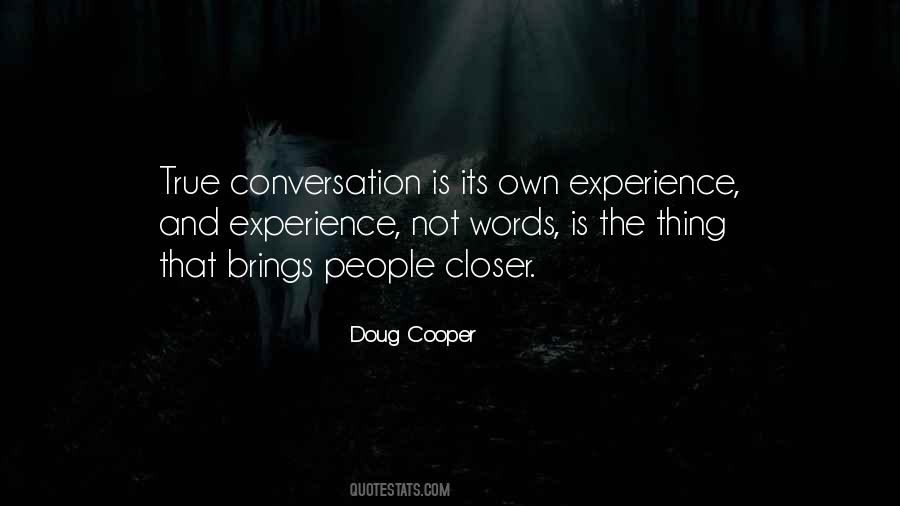 Doug Cooper Quotes #1144090