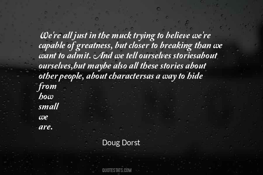 Doug Dorst Quotes #892601