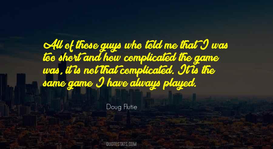 Doug Flutie Quotes #403577