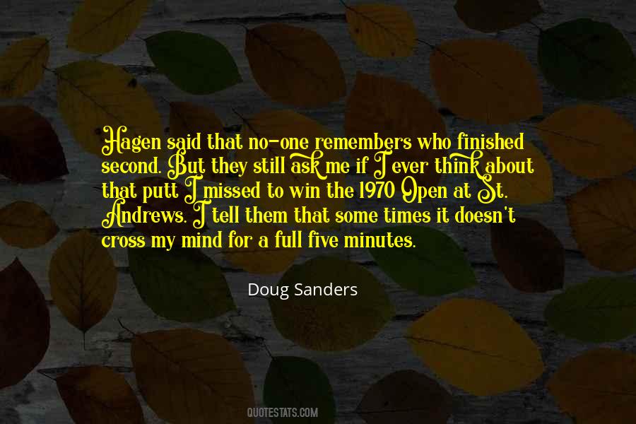 Doug Sanders Quotes #1125275