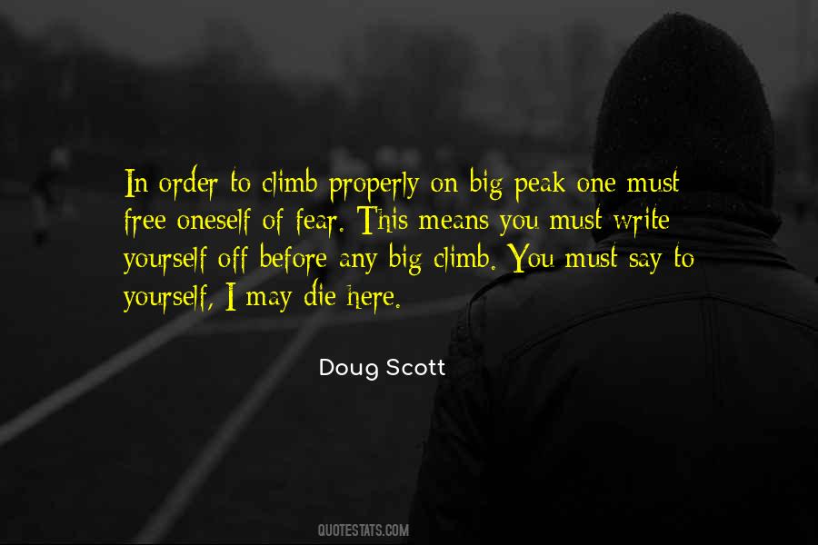 Doug Scott Quotes #1324883