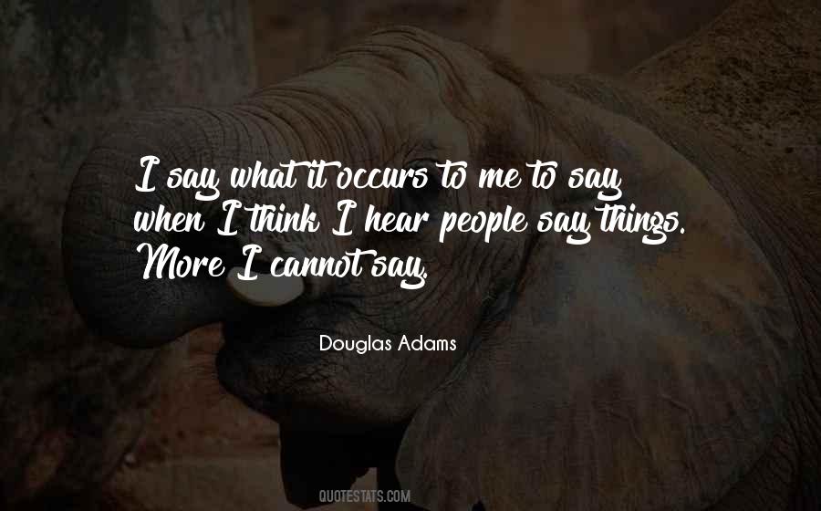 Douglas Adams Quotes #825581