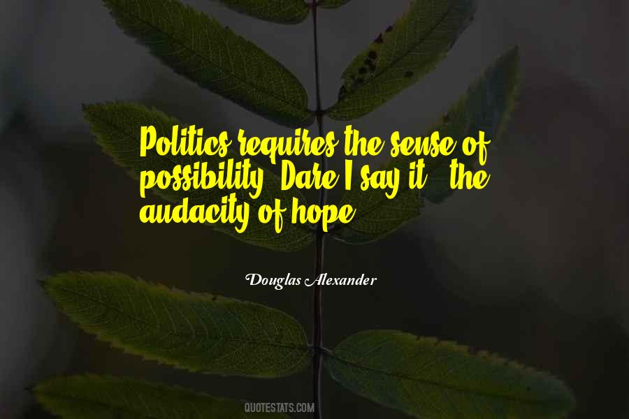 Douglas Alexander Quotes #1755239