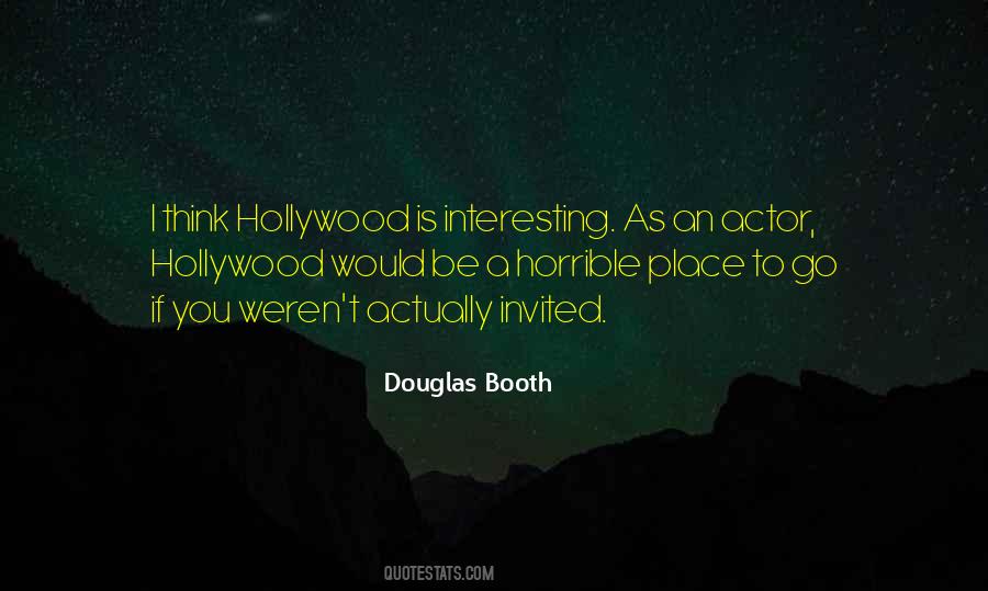 Douglas Booth Quotes #1577656
