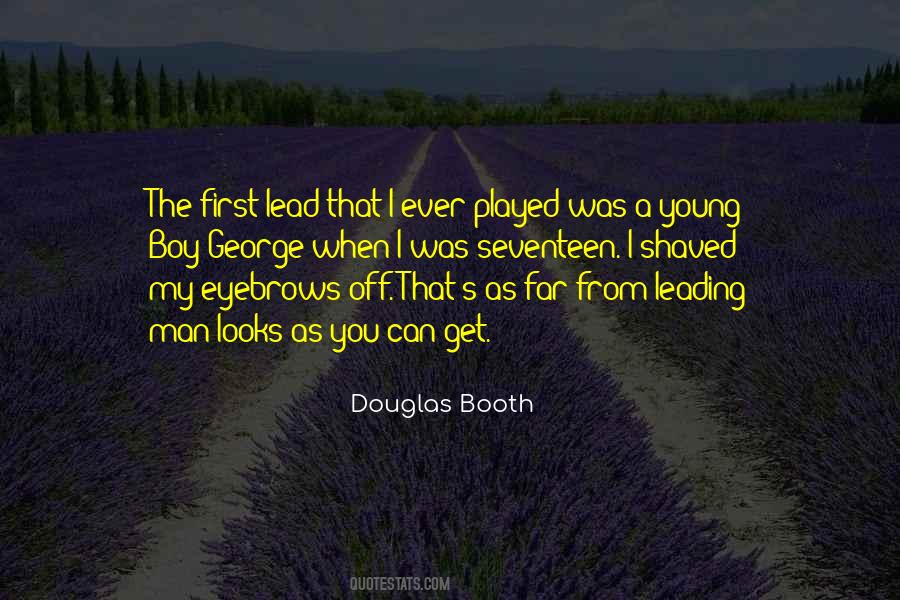 Douglas Booth Quotes #25038