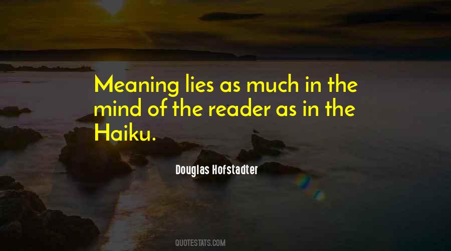 Douglas Hofstadter Quotes #1156542