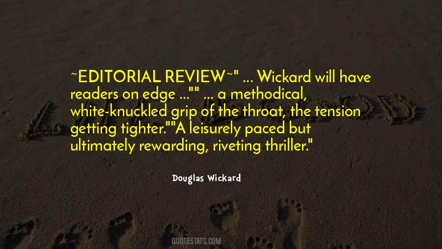 Douglas Wickard Quotes #1831451