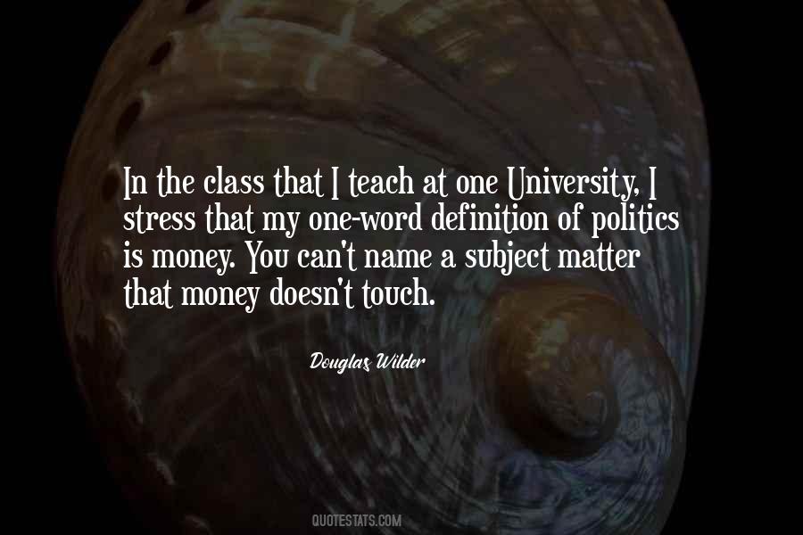 Douglas Wilder Quotes #923743