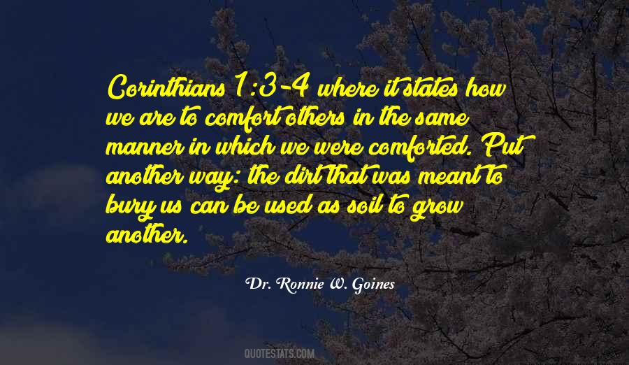 Dr. Ronnie W. Goines Quotes #1346676