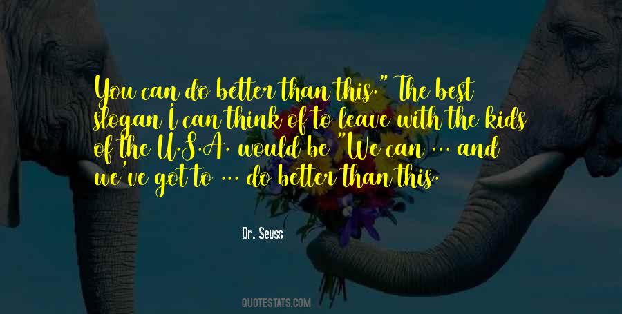 Dr. Seuss Quotes #294910