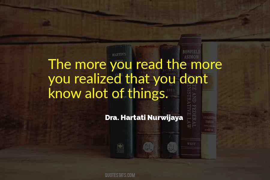 Dra. Hartati Nurwijaya Quotes #956732