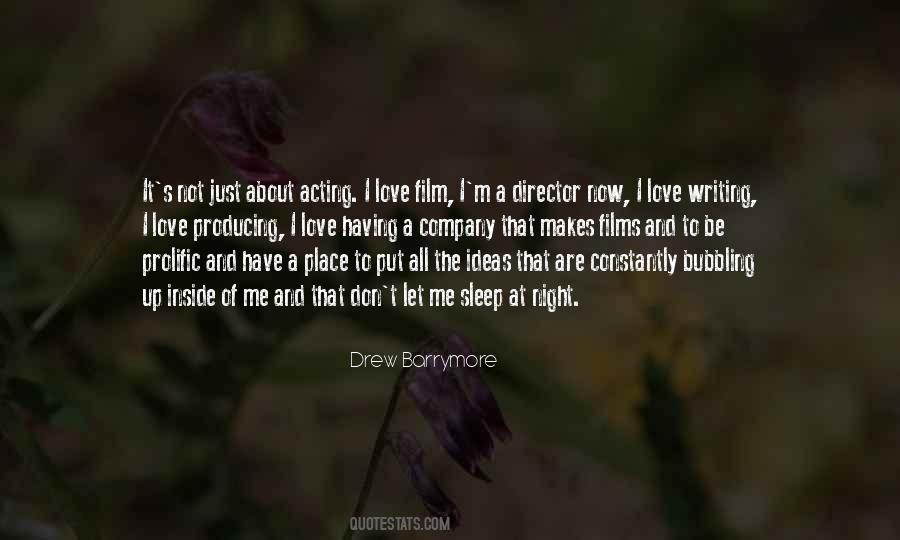Drew Barrymore Quotes #1817519