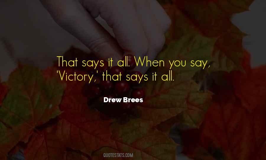 Drew Brees Quotes #1790580