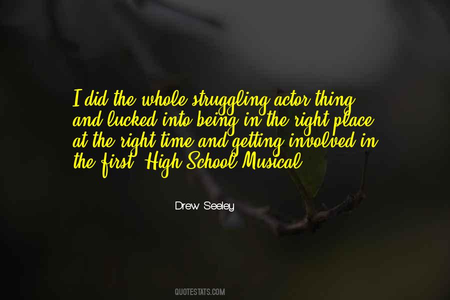 Drew Seeley Quotes #1650127