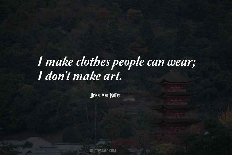 Dries Van Noten Quotes #130550