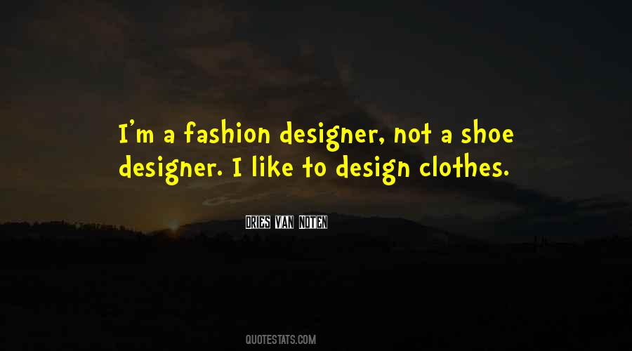 Dries Van Noten Quotes #333053