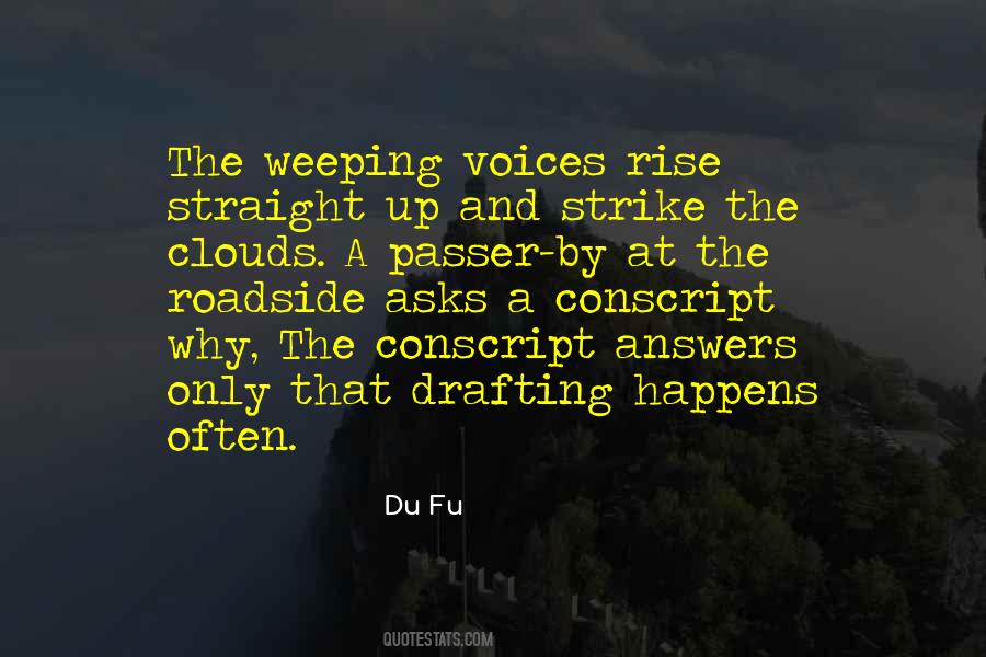 Du Fu Quotes #185437