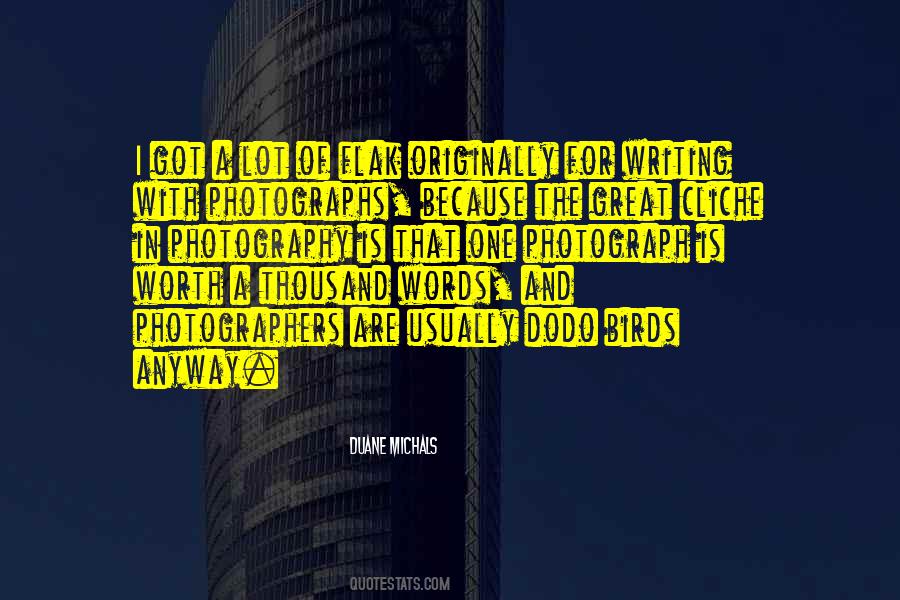 Duane Michals Quotes #1734643