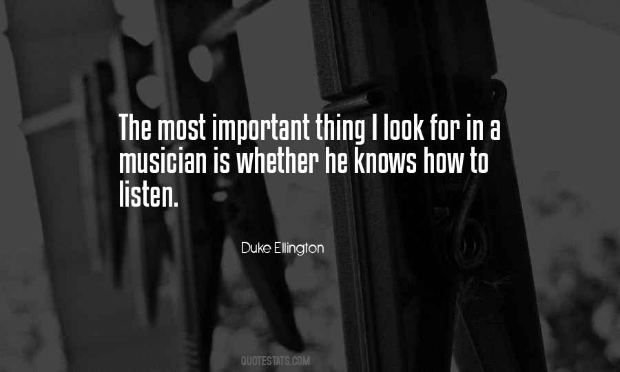 Duke Ellington Quotes #1650026