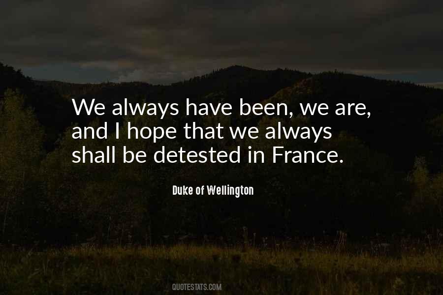 Duke Of Wellington Quotes #1345319