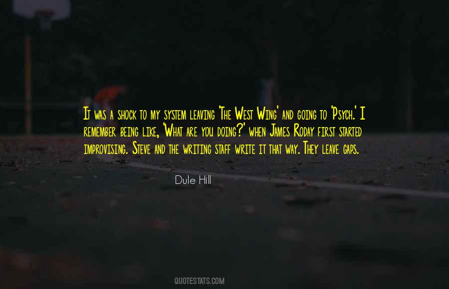 Dule Hill Quotes #1119632