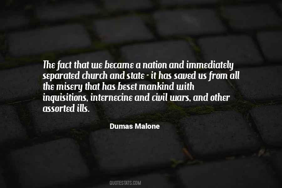 Dumas Malone Quotes #1276350