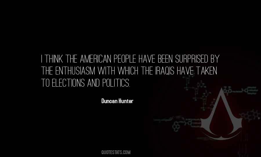 Duncan Hunter Quotes #1076923