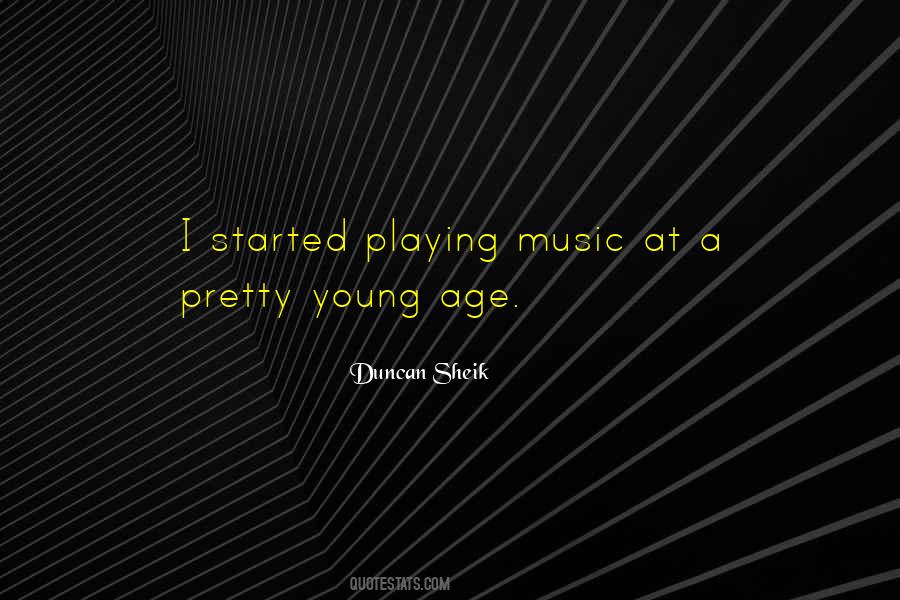 Duncan Sheik Quotes #468626