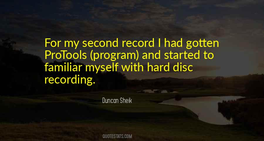 Duncan Sheik Quotes #555088