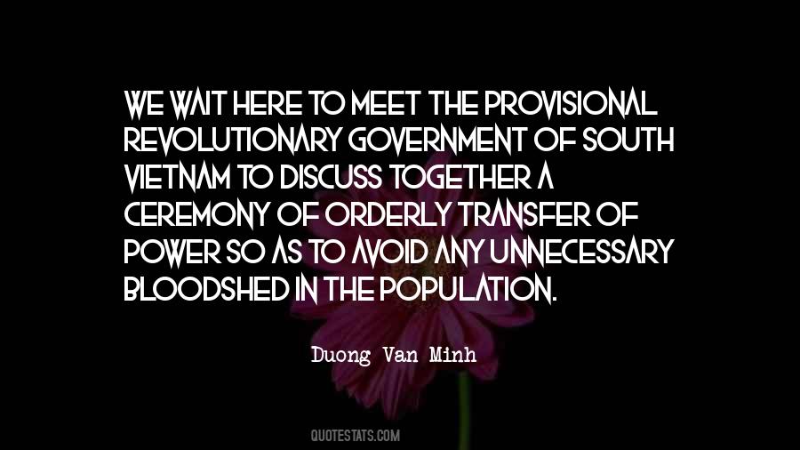 Duong Van Minh Quotes #126137