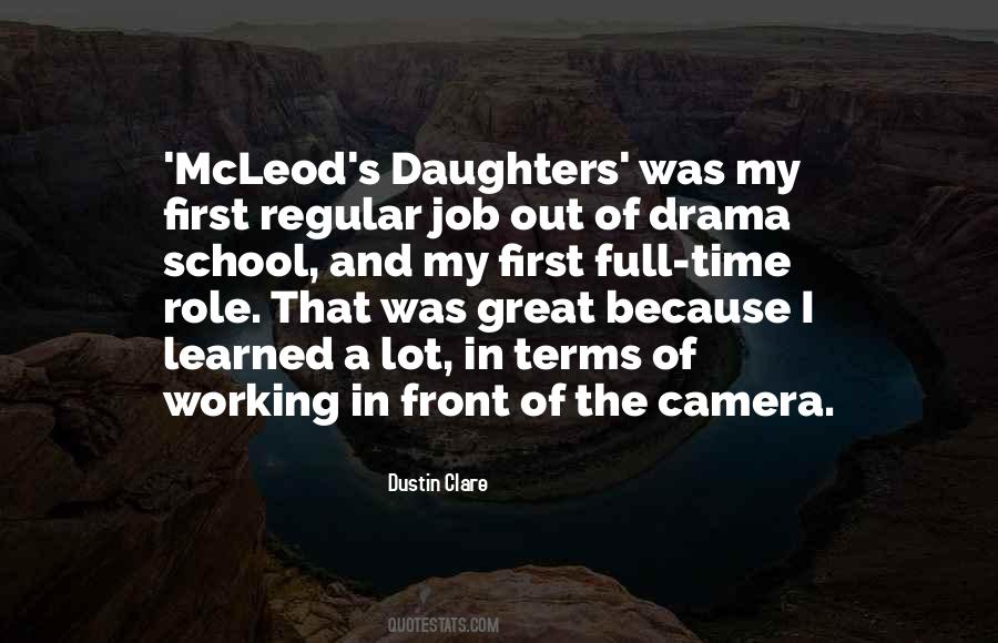 Dustin Clare Quotes #1500098