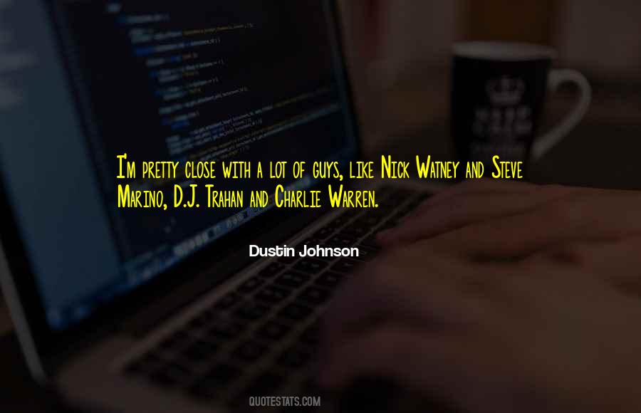 Dustin Johnson Quotes #1593941