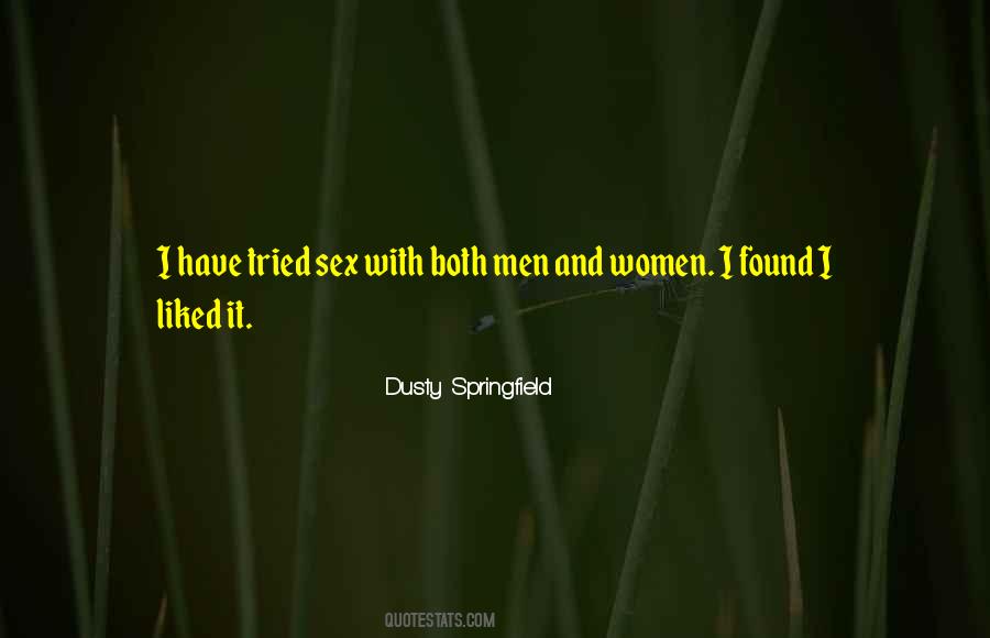 Dusty Springfield Quotes #187771