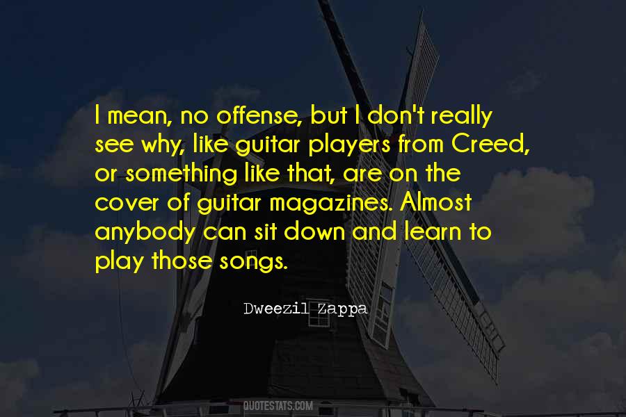 Dweezil Zappa Quotes #623102