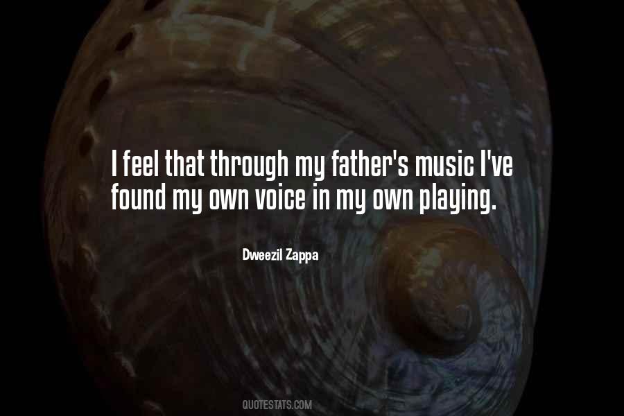 Dweezil Zappa Quotes #771955
