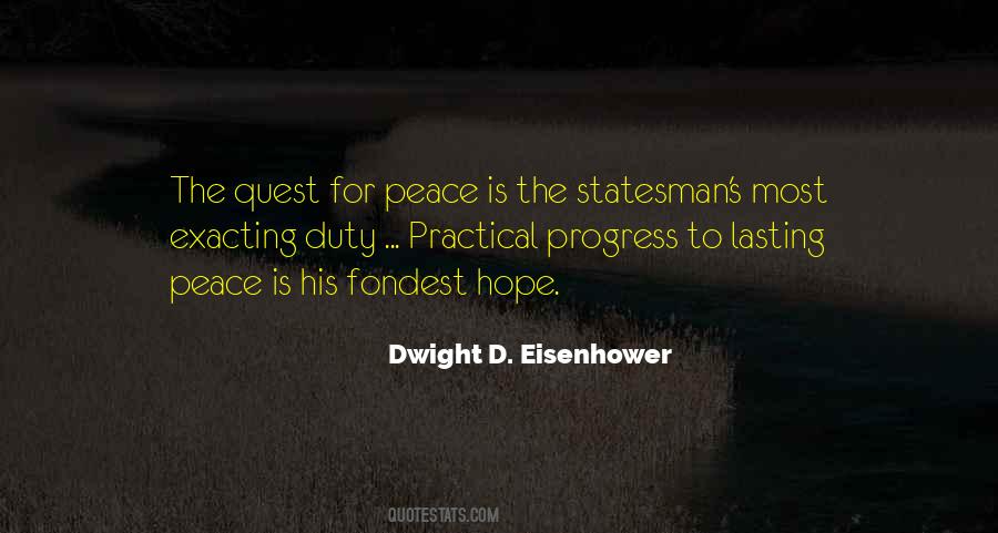 Dwight D. Eisenhower Quotes #1724930