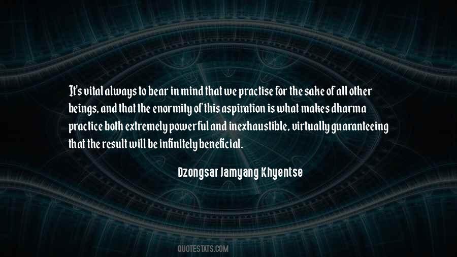 Dzongsar Jamyang Khyentse Quotes #1768043