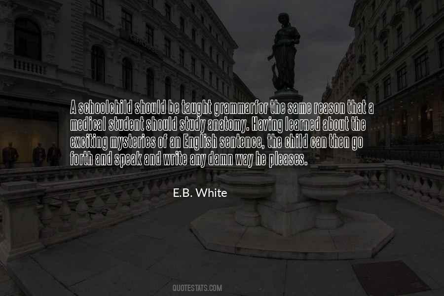 E.B. White Quotes #165080