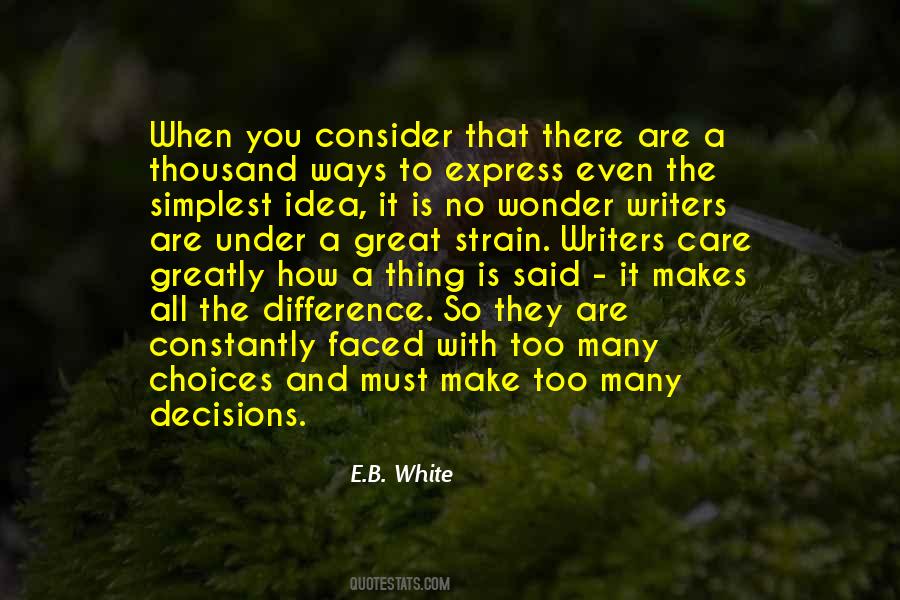 E.B. White Quotes #330253