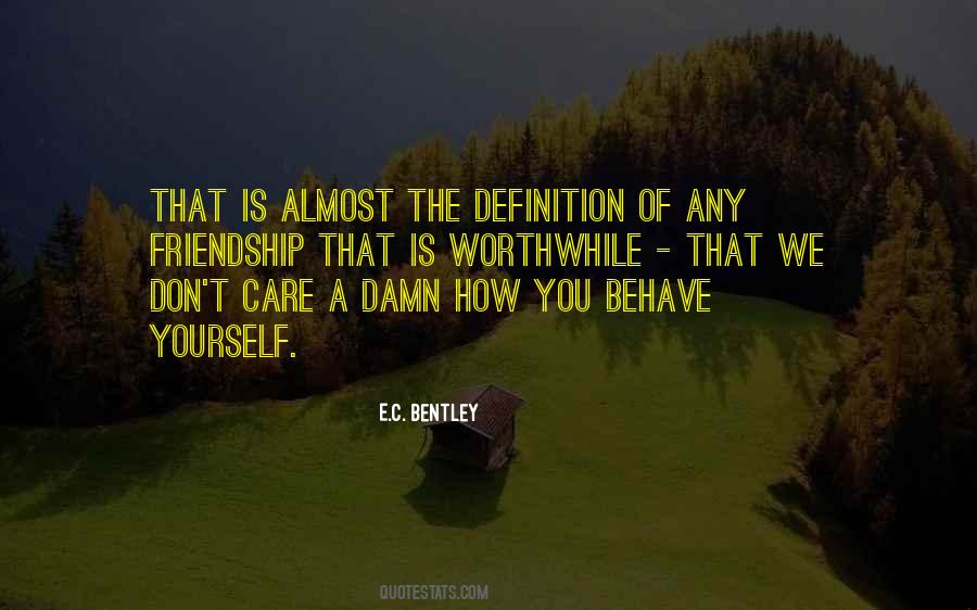 E.C. Bentley Quotes #1392046