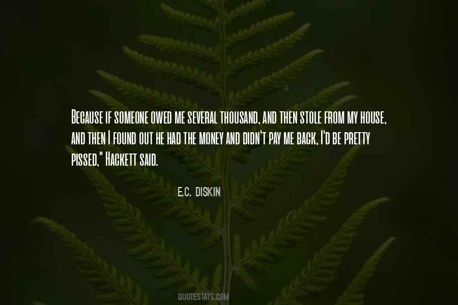 E.C. Diskin Quotes #1103312 E.C. Diskin Quotes #1103312