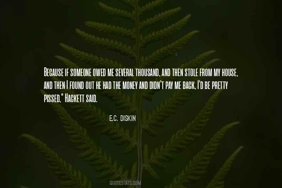 E.C. Diskin Quotes #1103312