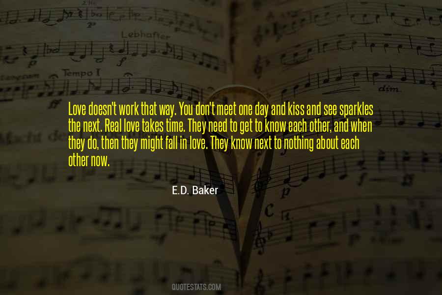 E.D. Baker Quotes #201124