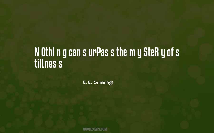 E. E. Cummings Quotes #508523