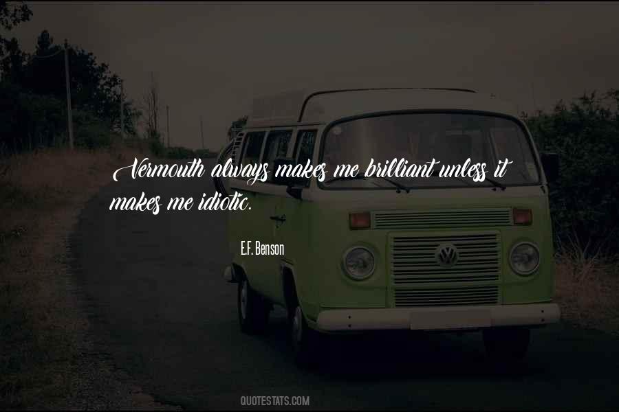 E.F. Benson Quotes #1087009
