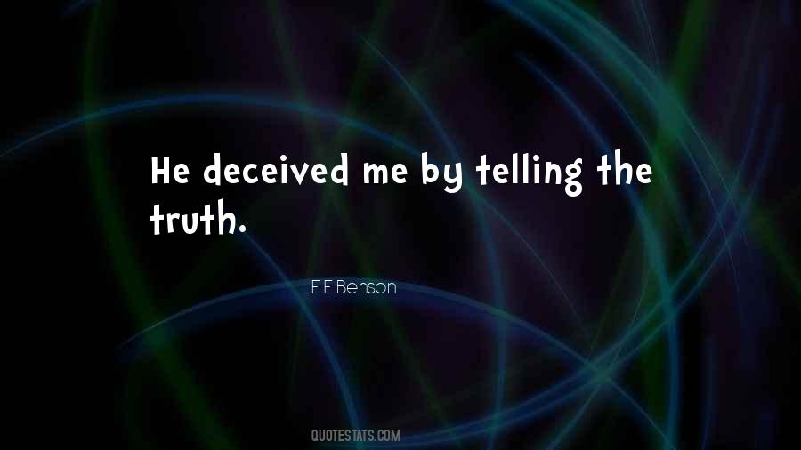 E.F. Benson Quotes #1588977