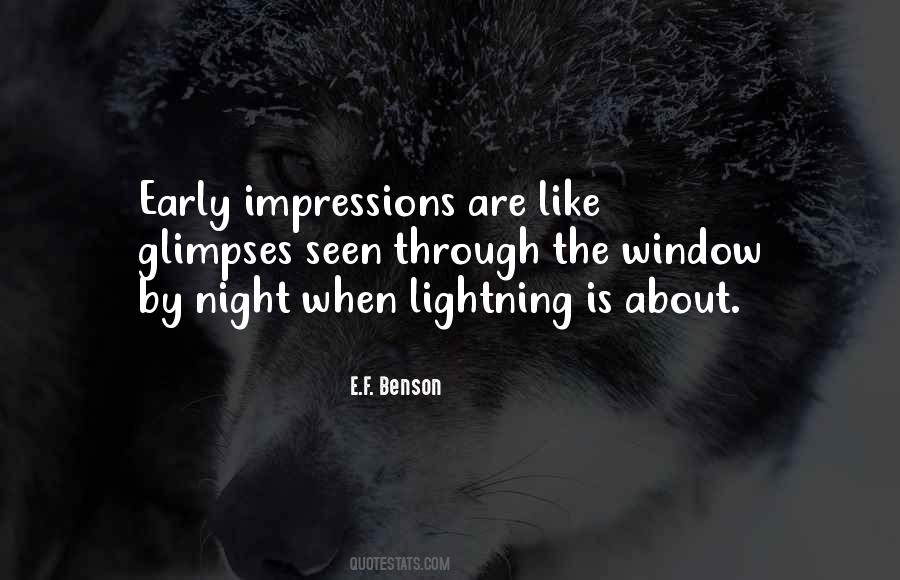 E.F. Benson Quotes #396225