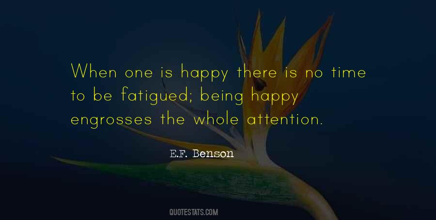 E.F. Benson Quotes #724566