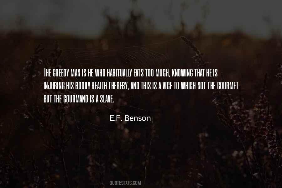 E.F. Benson Quotes #864315