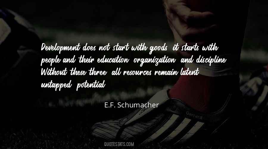 E.F. Schumacher Quotes #1160598